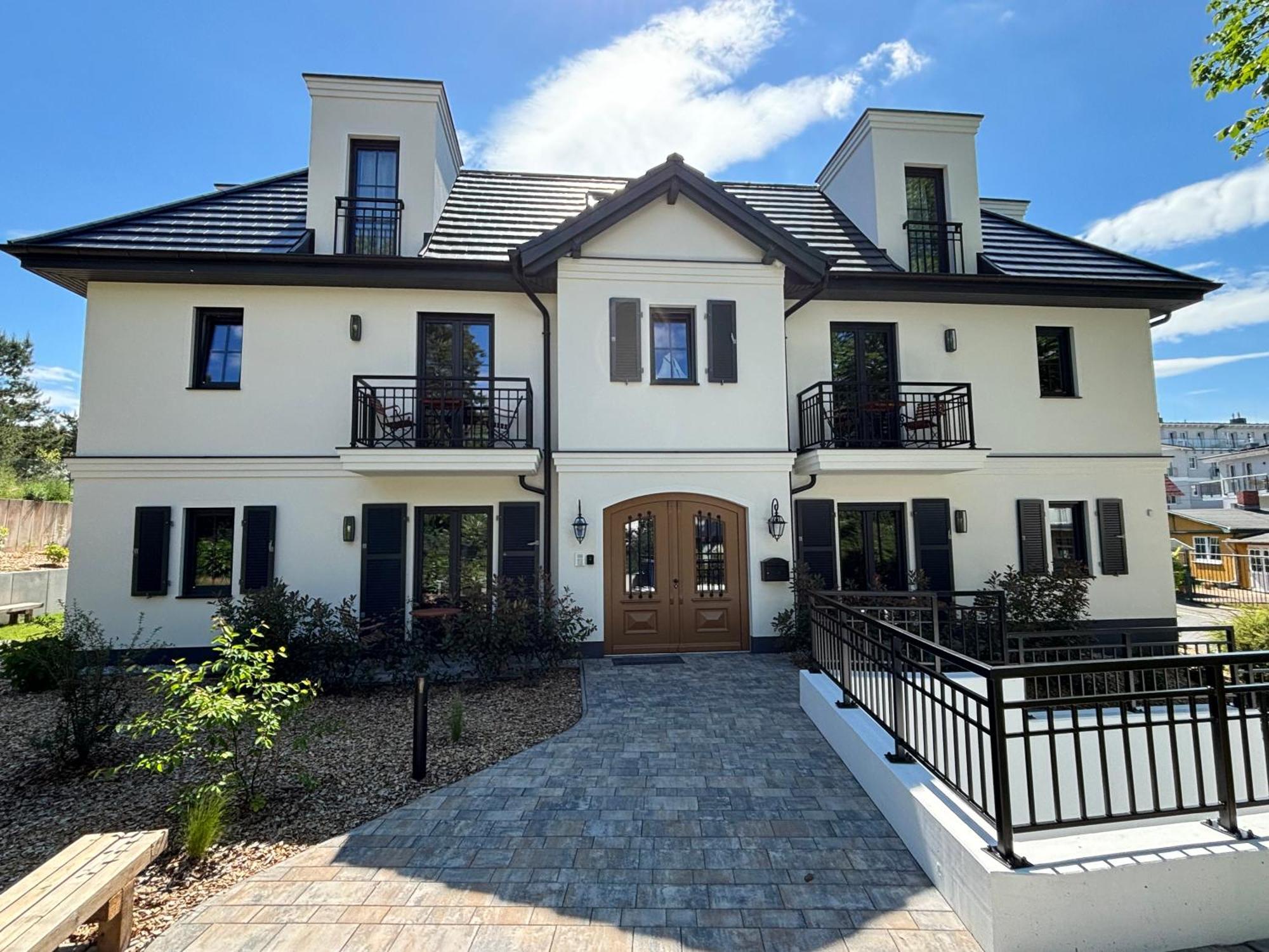 Ostseevilla Seebad Ahlbeck Ferienwohnungen Heringsdorf  Exterior foto